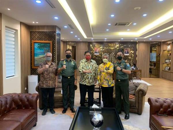 Bupati Martin Rantan Usulkan Proyek Strategis Ketapang Jadi Proyek Starategis Nasional ke Menko Airlangga Hartarto