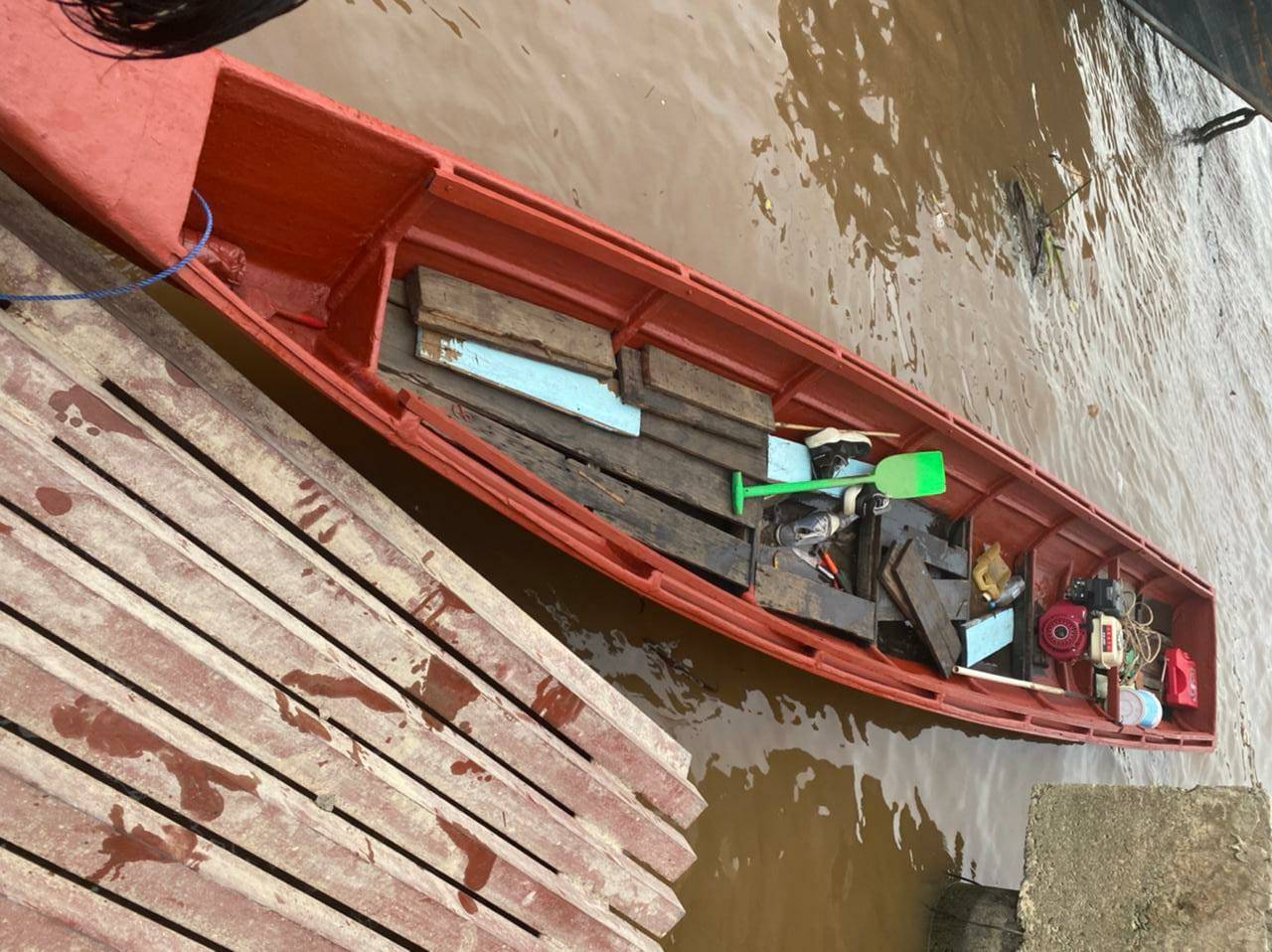 Perahu Perompak di Sungai Kapuas Diamankan, Polisi: Pelaku Masih dalam Pengejaran