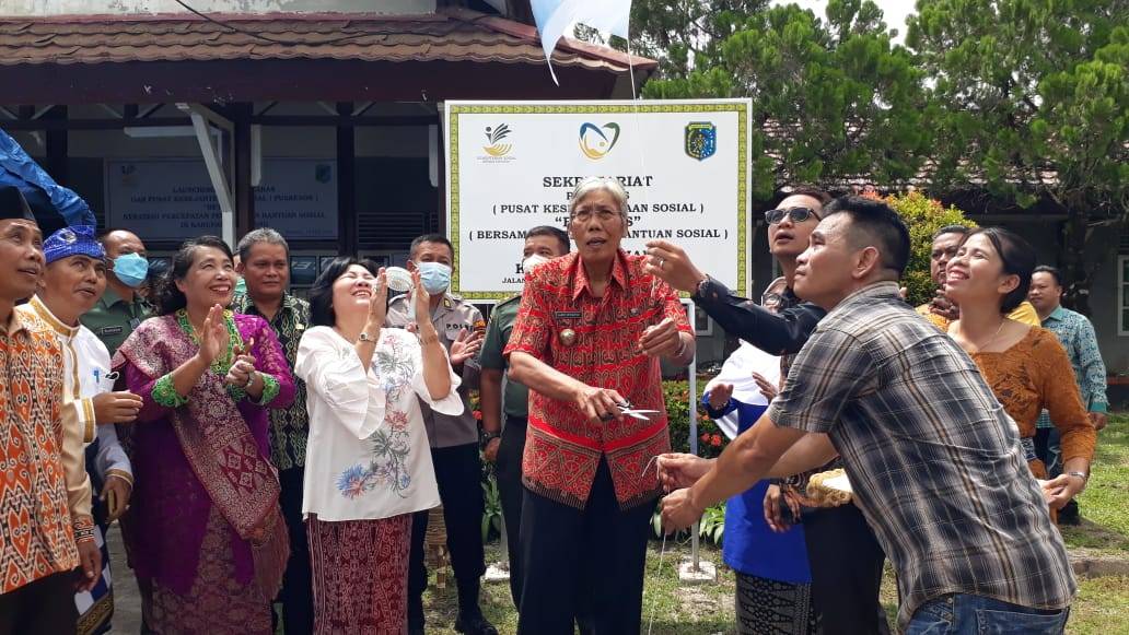 Launching Ompu dan Puskesos Betabas, Simak Penjelasan Kadis Sosial Sintang