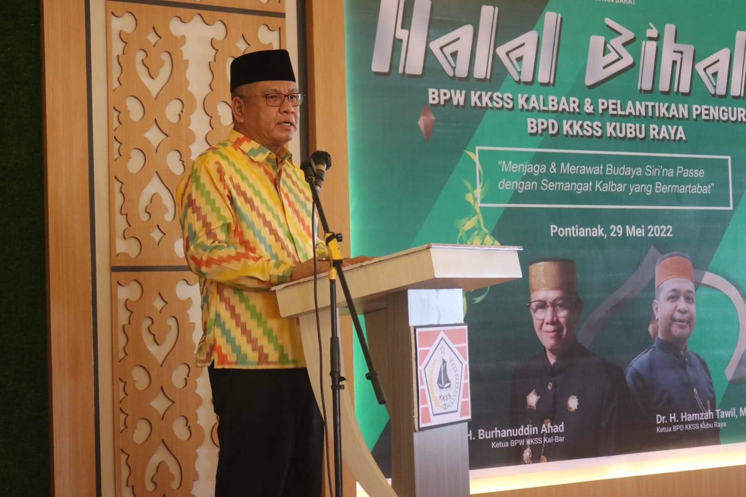 Hadiri Halal Bihalal KKSS, Sekda Kalbar: Terus Bersinergi dengan Pemerintah Daerah