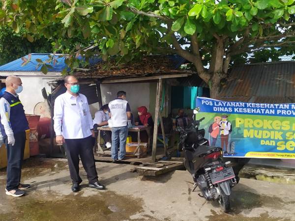 Dinas Kesehatan Kalbar Siagakan 191 Puskesmas 24 Jam untuk Melayani Pemudik