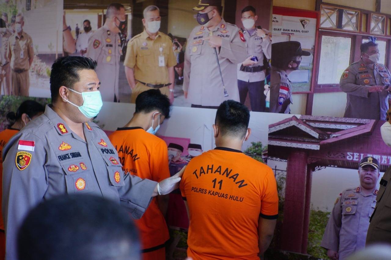 Polres Kapuas Hulu Tangani 5 Kasus Narkoba Sepanjang Mei 2022, Satu Antaranya Penangkapan Dokter