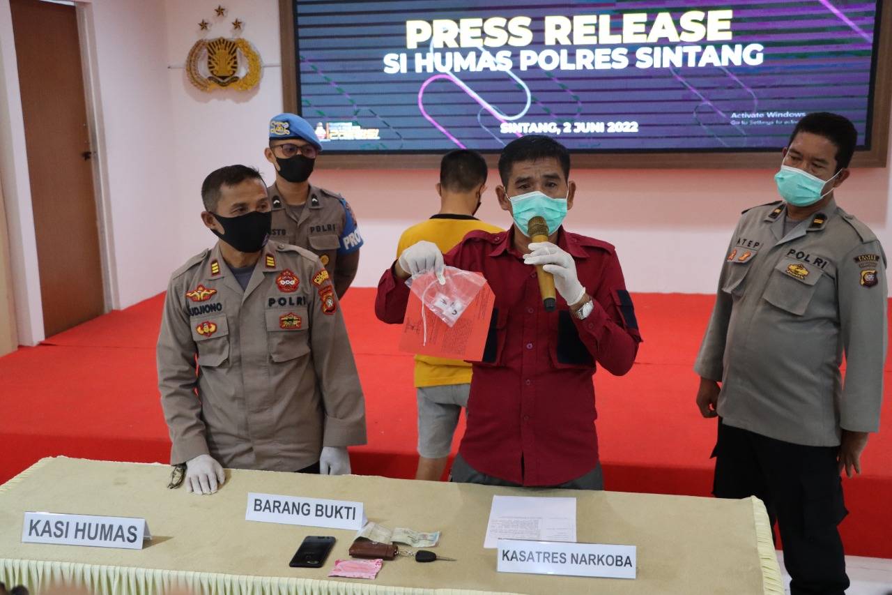 Nah, Akumulasi Penanganan Kasus Januari - April 2022 di Polres Sintang