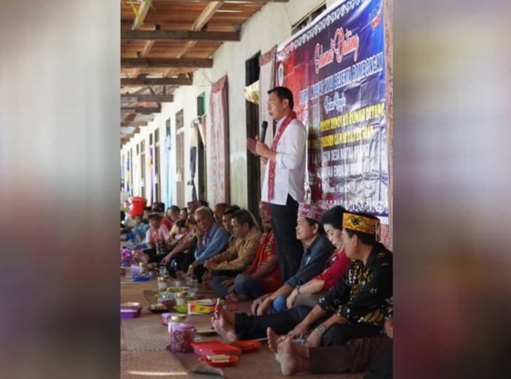 Bupati Kapuas Hulu Hadiri Gawai Dayak Iban di Dusun Lauk Rugun