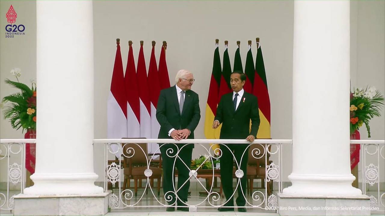 Bertemu Presiden Jerman, Jokowi Bahas Situasi Dunia Terkini