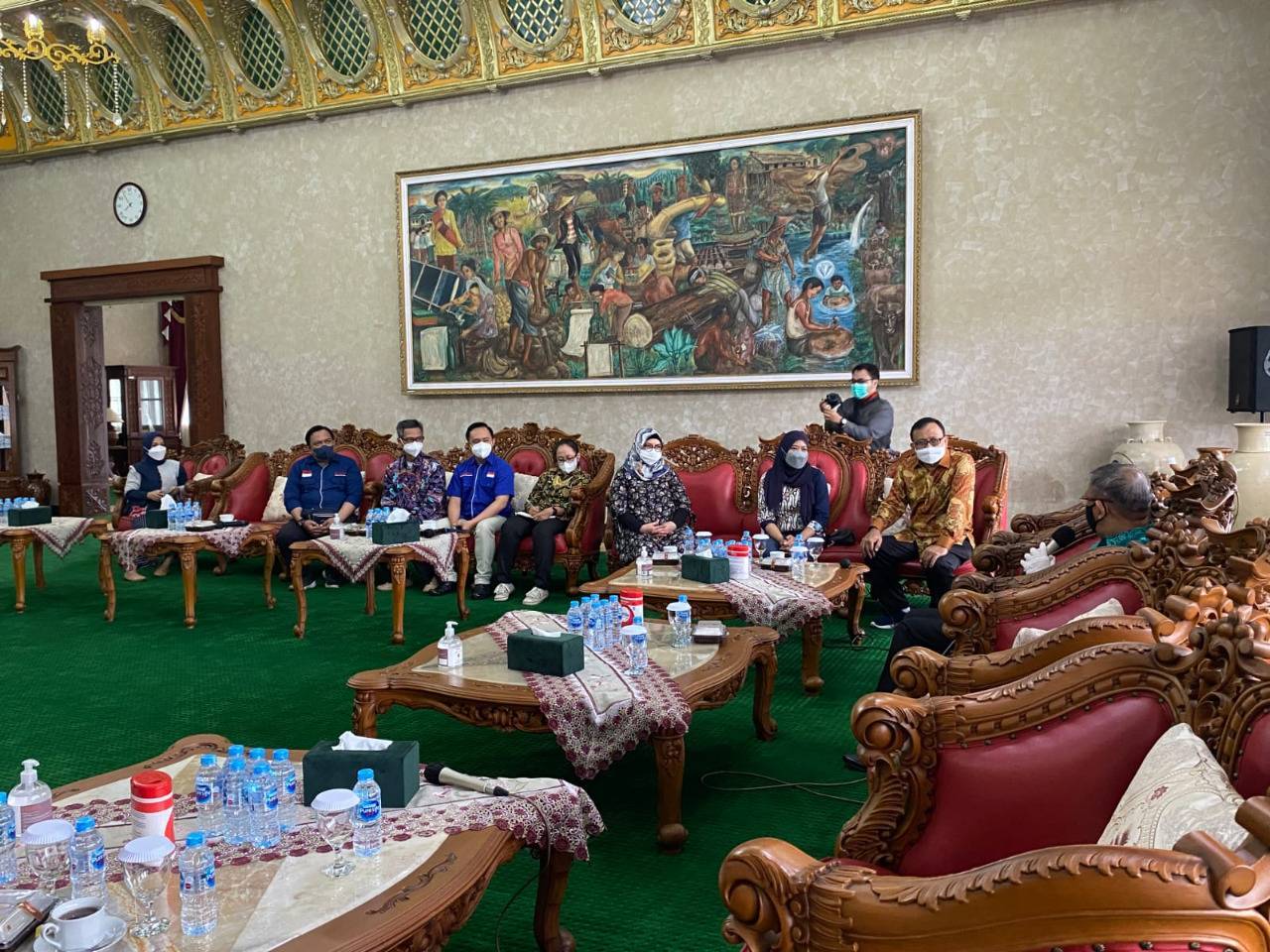 Tandang ke Pendopo Gubernur Kalbar, Kemenkominfo RI Bahas Soal UMKM Go Online