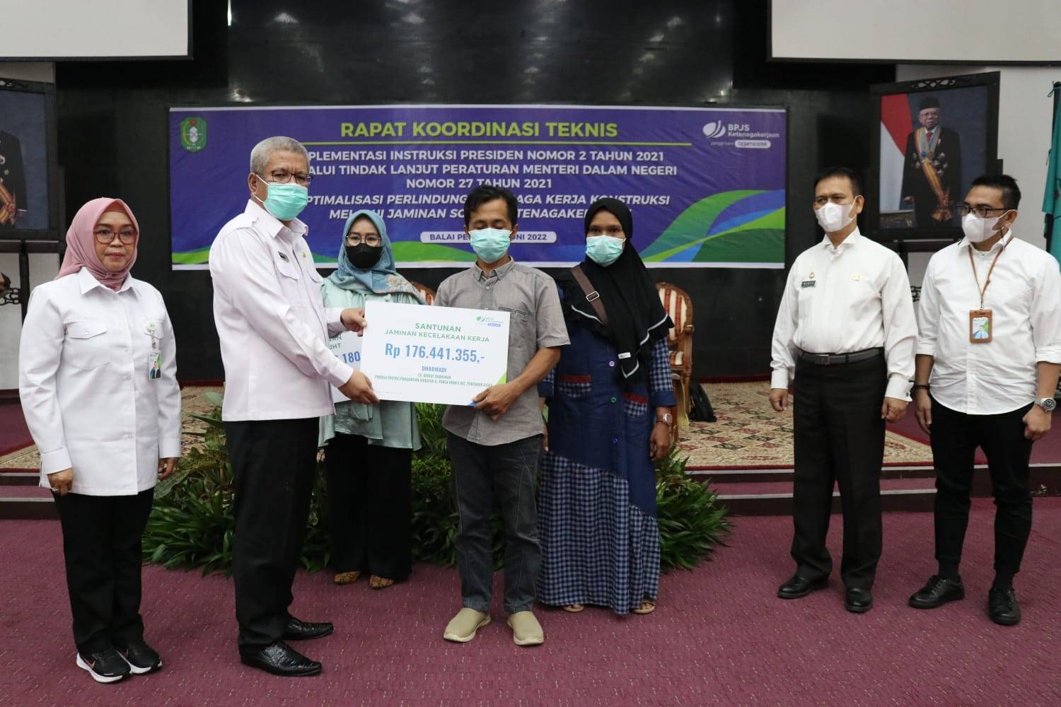 Kontraktor Wajib Berikan JKK dan JK ke Para Pekerjanya, Sekda Harisson: Semua Sudah Ada Aturannya!