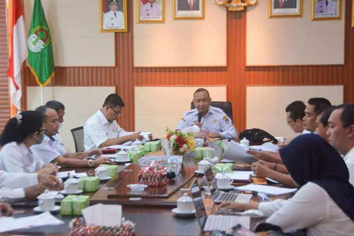 Sekda Ketapang Pimpin Rapat Pembahasan Pengusulan Kebutuhan ASN Tahun 2022