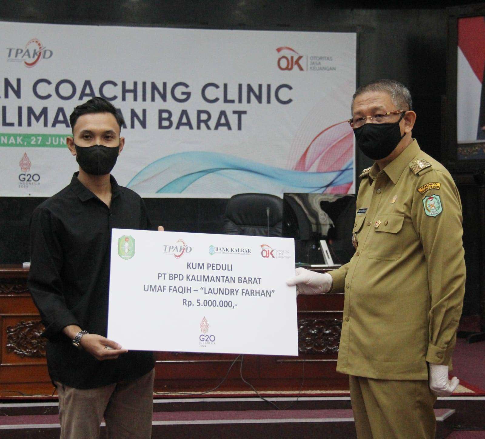 Kendati Serba Keterbatasan, Kalbar Masih Mampu Sejajar dengan Nasional Dalam Hal Percepatan Akses Keuangan Daerah