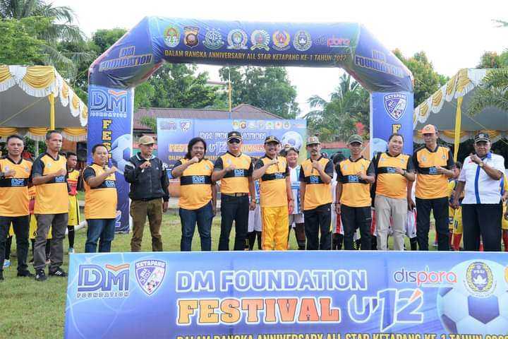 Festival Sepak Bola U-12 DM Foundation Resmi Bergulir