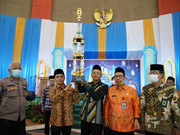 Pontianak Kota Rebut Juara Umum MTQ XXX Tingkat Kota