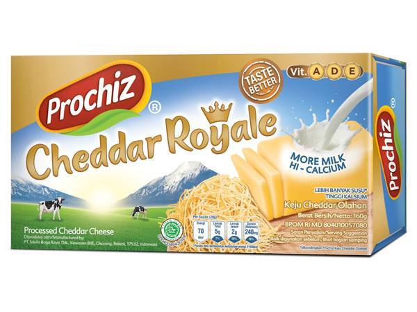 Prochiz Cheddar Royale, Wajah Baru Prochiz Sebagai Rajanya Keju