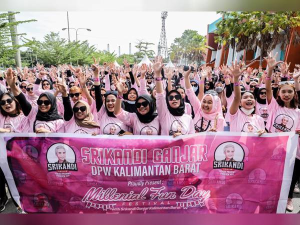 Srikandi Ganjar Kalbar Gelar Festival Milenial Dukung Ganjar Pranowo Jadi Presiden 2024