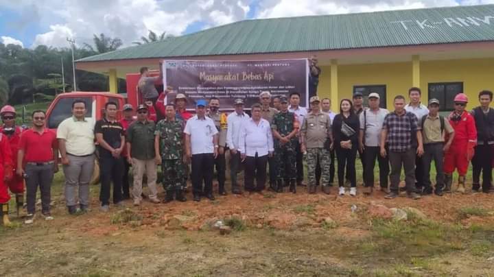Sinergitas TNI Dalam Pencegahan Dan Penanganan Karhutla di Wilayah Ketapang
