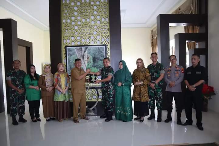 Kunjungi Kayong Utara, Danrem 121/Abw Jalin Silaturahmi dengan Forkopimda