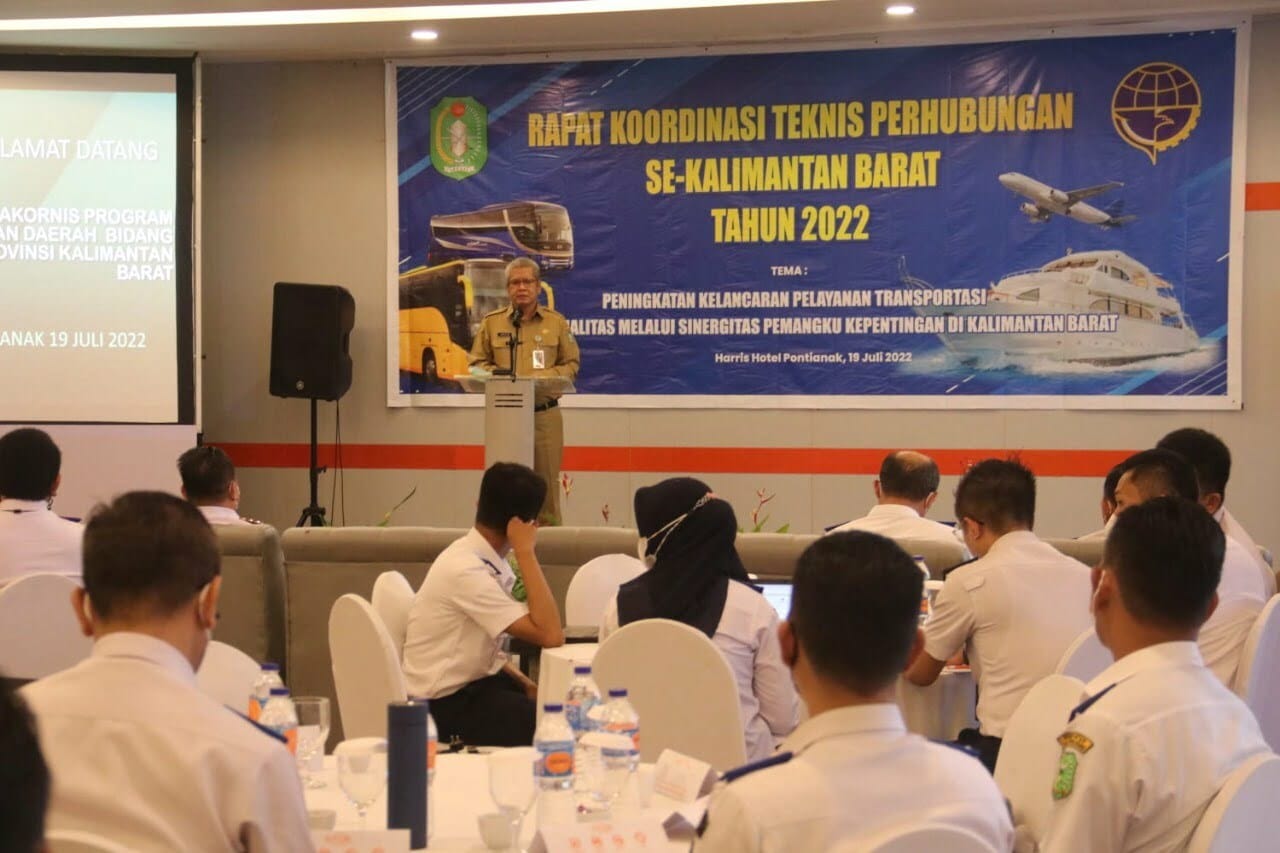 Sekda Kalbar Minta Dinas Perhubungan Provinsi/Kabupaten/Kota Lebih Rajin Turun Razia Pajak Kendaraan