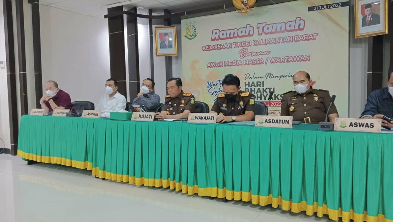 Rangkaian HBA ke-62, Kejati Kalbar Gelar Ramah Tamah dengan Awak Media