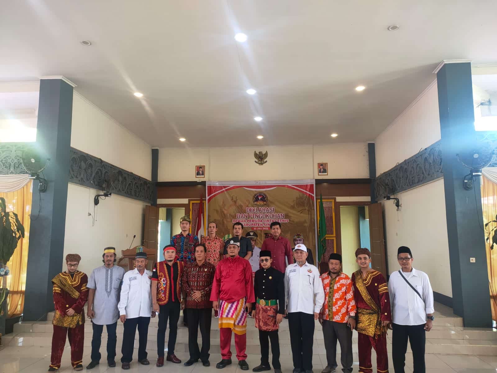 Jaga Persatuan, Anak Muda di Sintang Deklarasi Pembentukan Dewan Pemuda Lintas Etnis