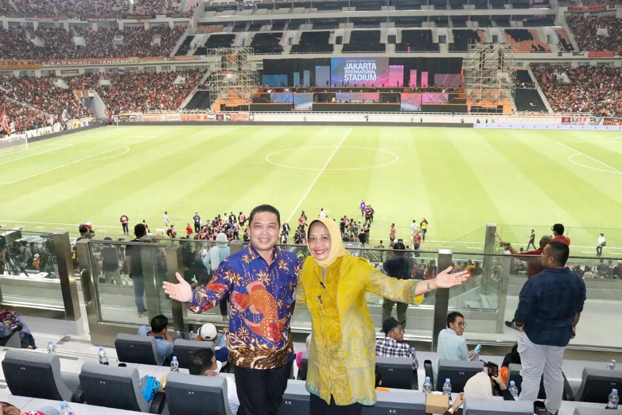 Wakil Gubernur Kalbar Terpukau Kemegahan Jakarta International Stadium