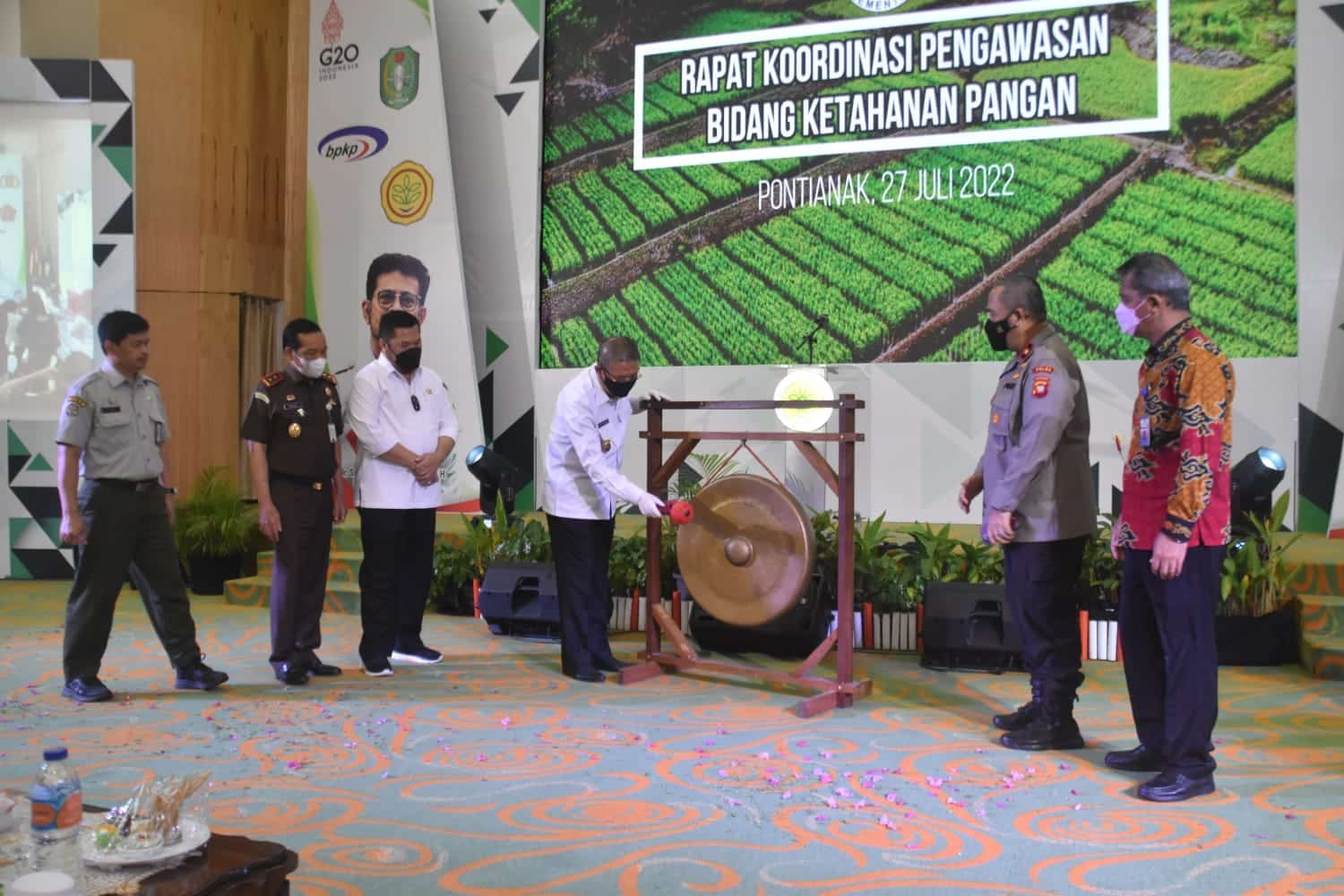 Buka Rakorwas Ketahanan Pangan bersama Kementan RI, Sutarmidji: Sektor Perkebunan dan Pertanian Juga Perlu Jadi Perhatian