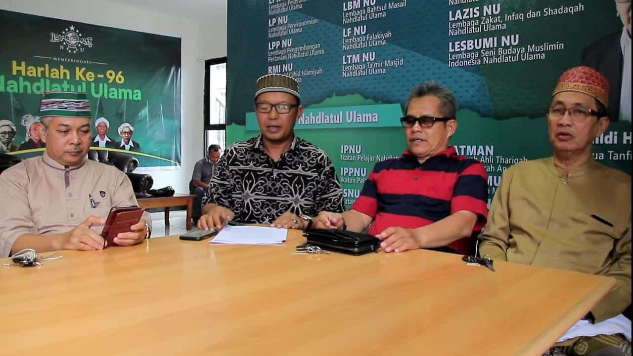 Gelar Jumpa Pers, Pengurus PWNU Kalbar Beberkan Pemicu Awal Polemik Internal Jelang Konferwil