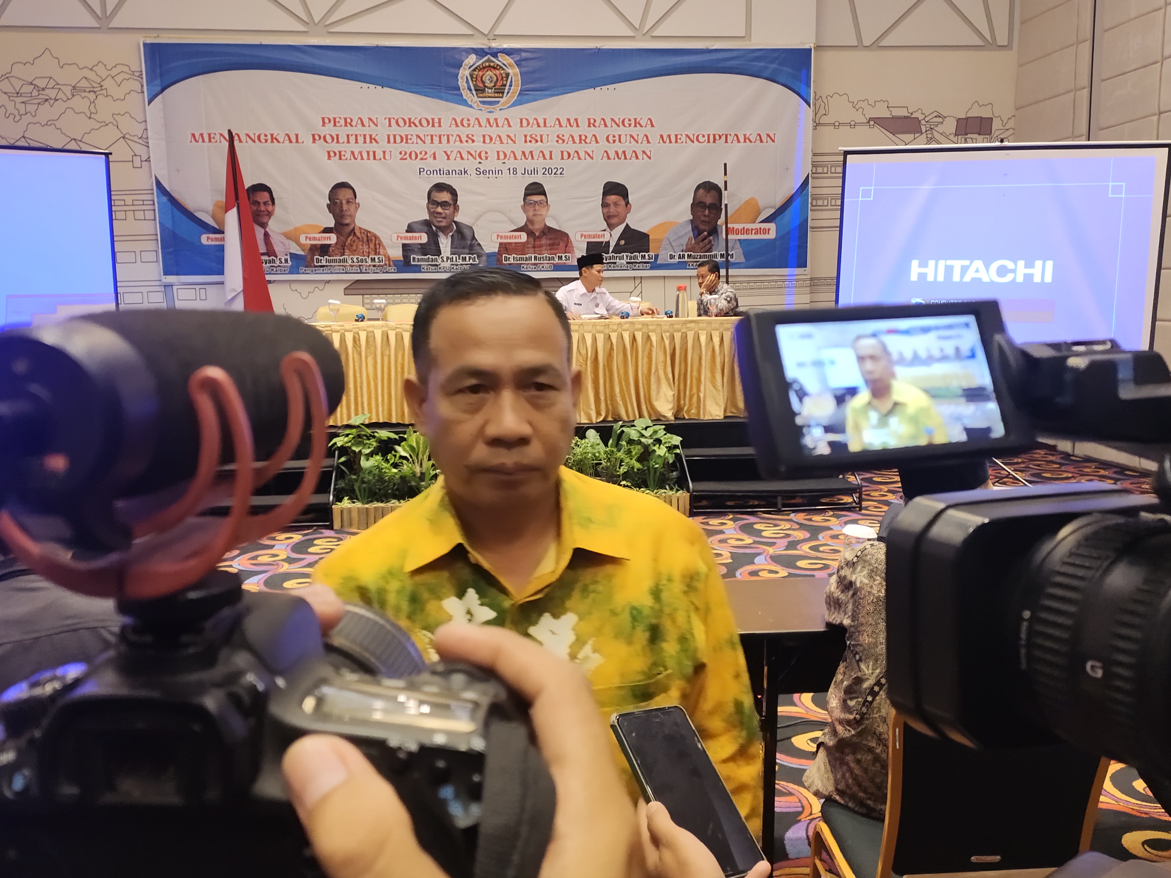 Sukseskan Pemilu 2024, PWI Kalbar Gelar FGD Tangkal Politik Identitas dan SARA
