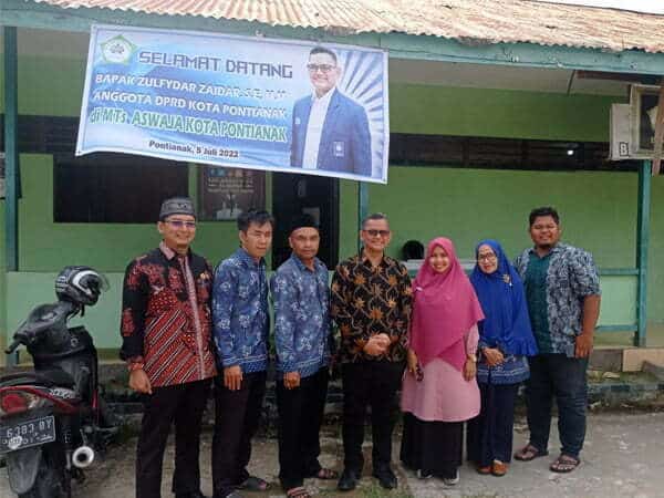 Zulfydar Dorong Pemkot Pontianak Bantu MTs Aswaja