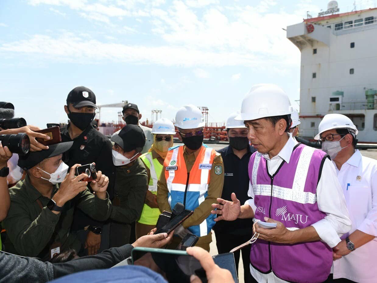 Jokowi Sebut Pelabuhan Internasional di Mempawah Bakal Membawa Keuntungan Berlipat