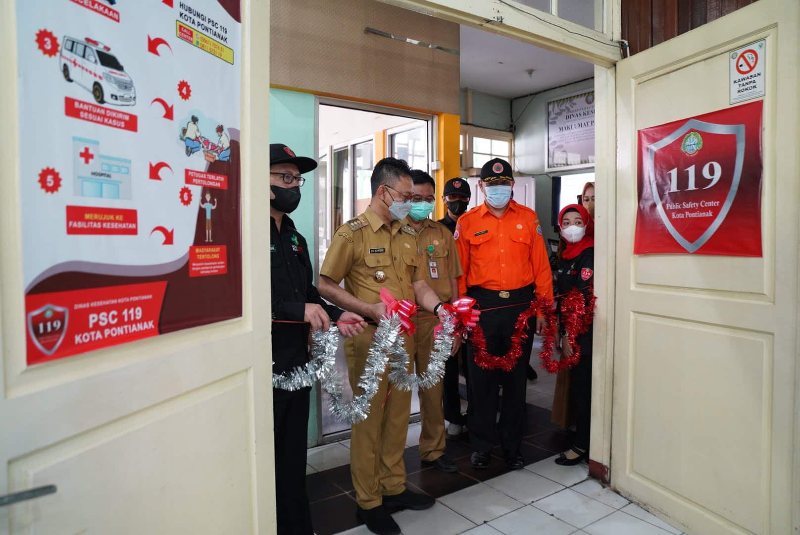 Wali Kota Pontianak Launching Ligat PSC 119, Layanan Gawat Darurat 24 Jam 