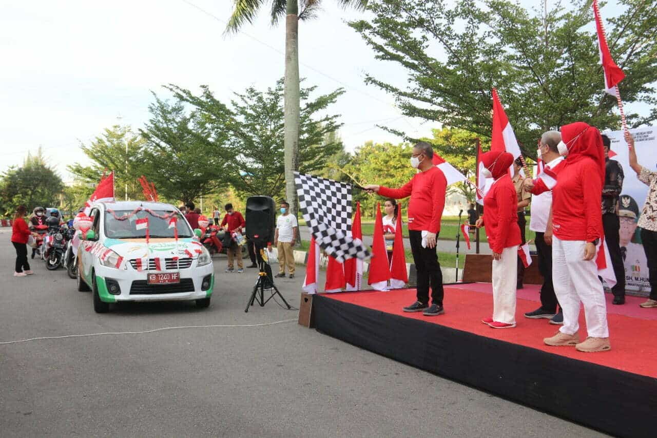 Gubernur Kalbar Dukung Gerakan Pembagian 10 Juta Bendera Merah Putih ke Masyarakat
