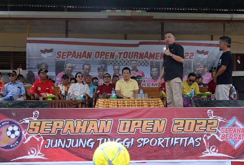 Ketua DPRD Ketapang Buka Sepahan Open Tournament 2022