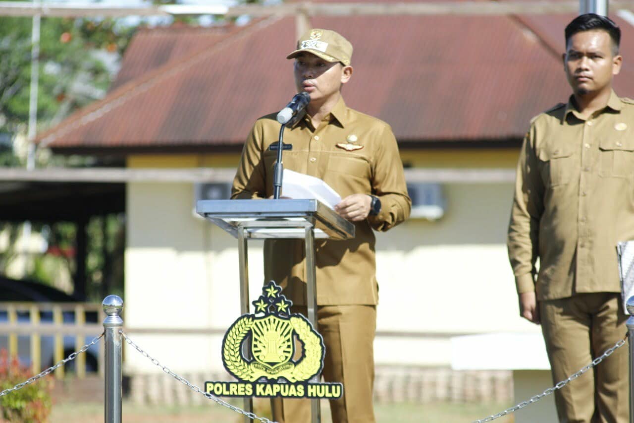 Wakil Bupati Kapuas Hulu Pimpin Apel Kesiapan Operasi Kewilayahan Bina Karuna Kapuas 2022 Tahap ll