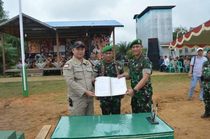 TMMD Imbangan ke-114 di Desa Sebadak Raya Resmi Ditutup, Ini Pesan Dansatgas Alim Mustofa
