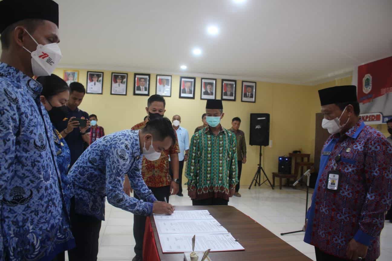 Sekda Mohd Zaini Lantik 44 ASN Pejabat Fungsional 