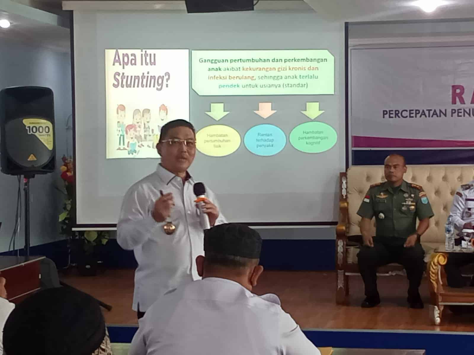 Bersama Wagub Kalbar, Wakil Bupati Kapuas Hulu Hadiri Rapat Percepatan Penurunan Stunting Tahun 2022