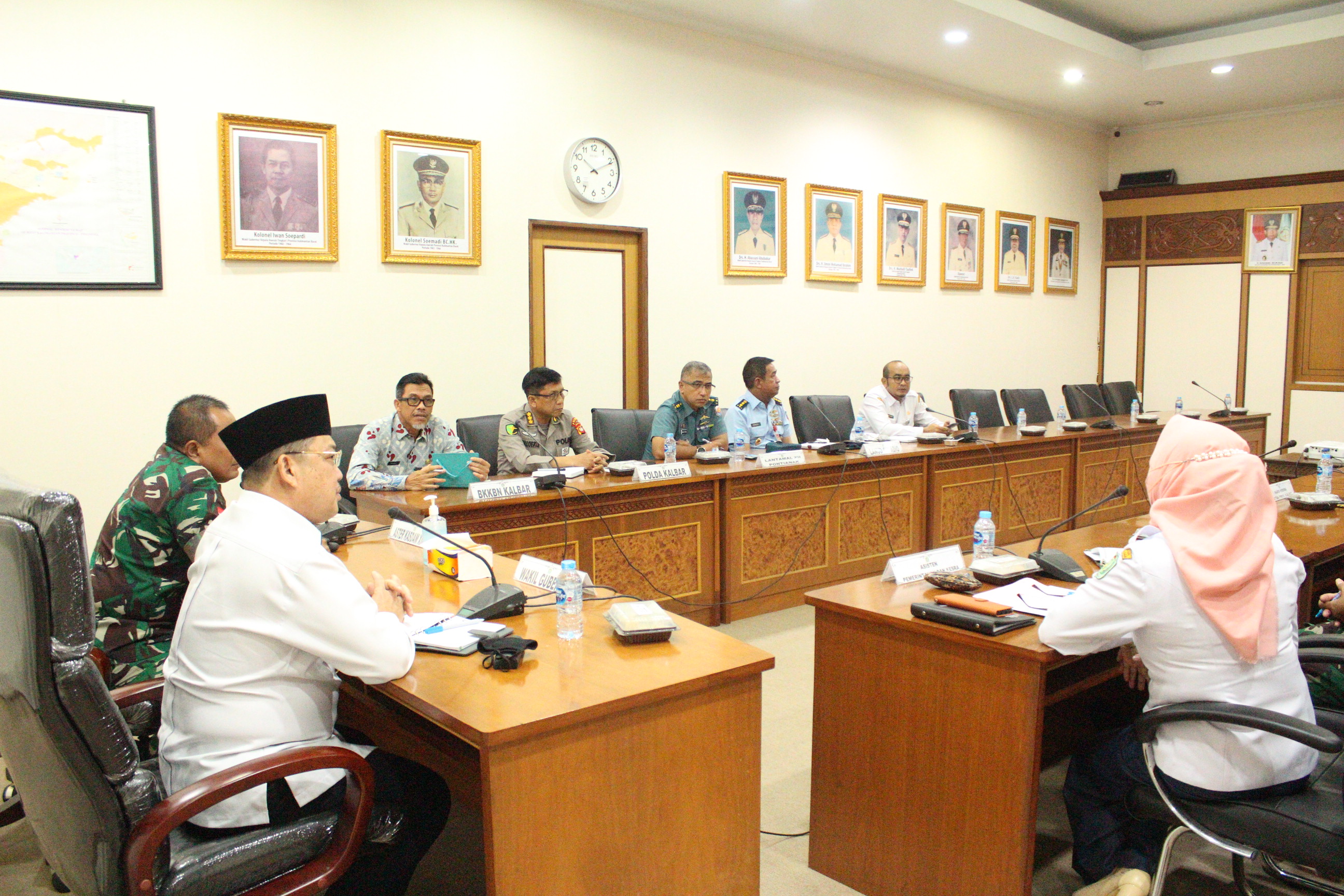 Wagub Norsan Pimpin Rakor Persiapan Kunker Istri Panglima TNI ke Kalbar