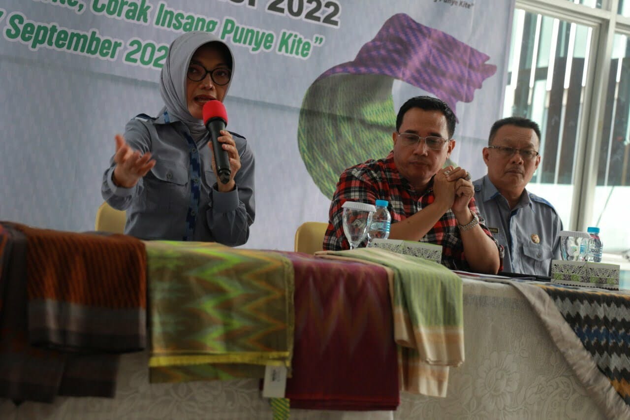 Lestarikan Tenun Corak Insang, Dekranasda Pontianak Gelar Lomba Desain Motif