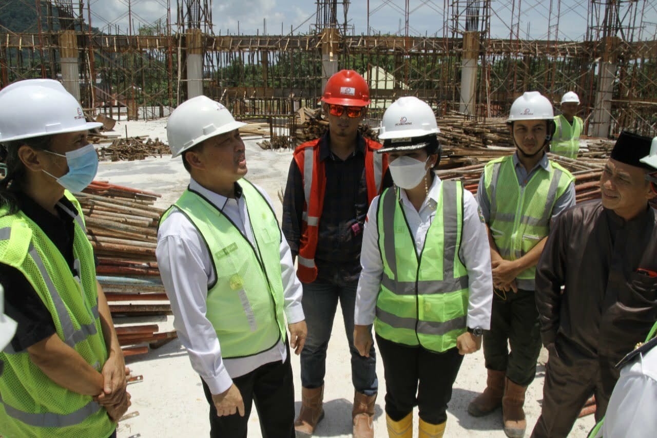 Kunker ke Singkawang, Wagub Kalbar Tinjau Progres Pembangunan Masjid Agung Nurul Islam