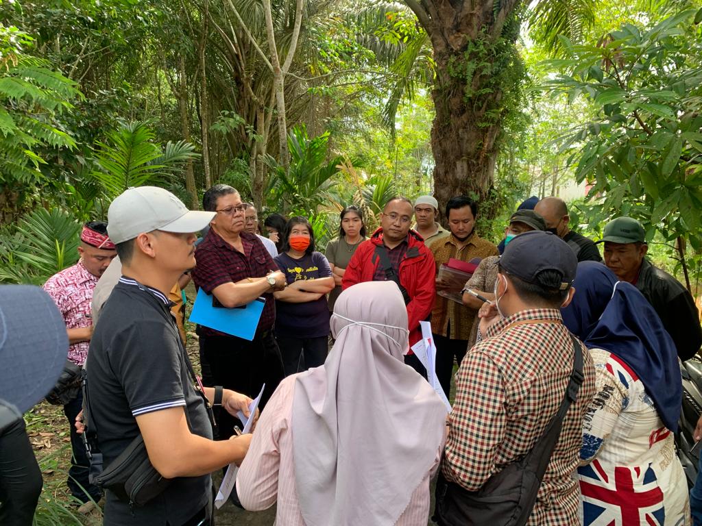 Firma Hukum Sanen VS Kantor Advokat Andel Soal Kasus Tanah di Kuala Dua Berlanjut ke Sidang Lapangan