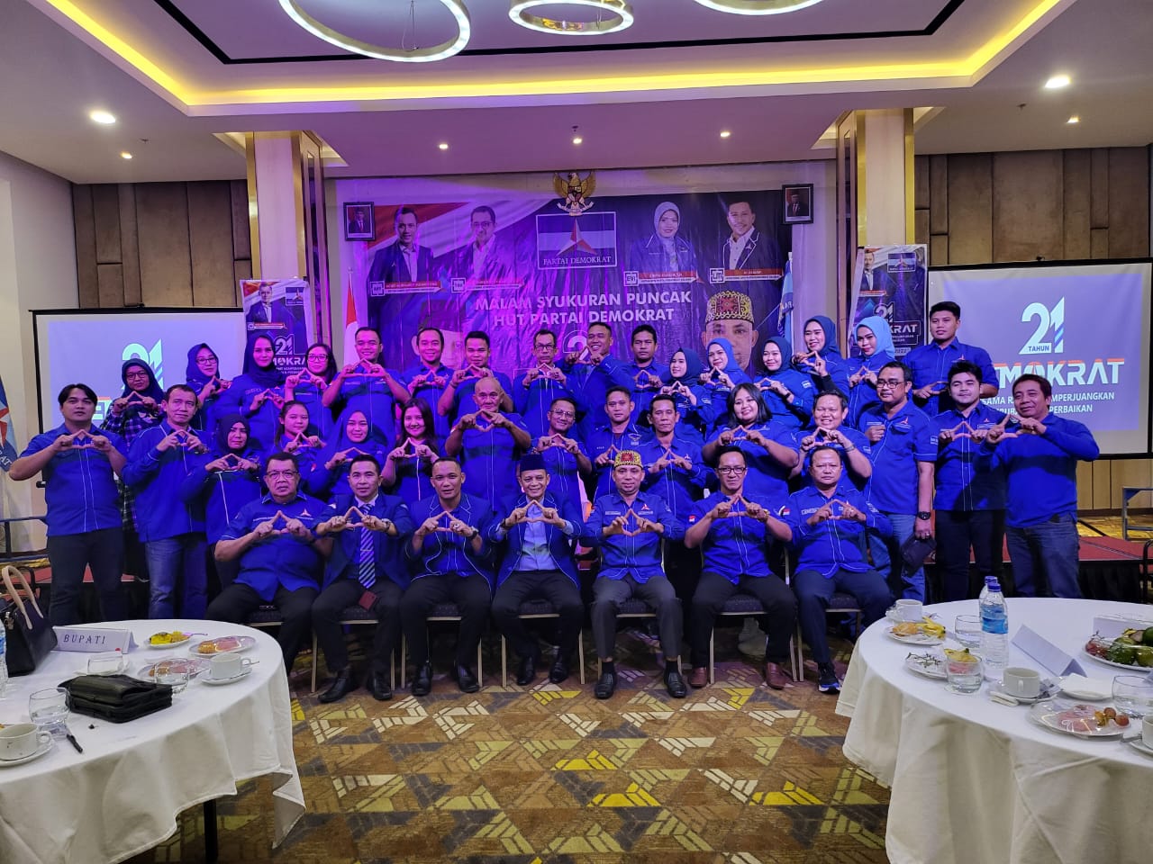 HUT ke 21, DPC Demokrat Ketapang Targetkan 6 Kursi Legislatif di Pemilu 2024