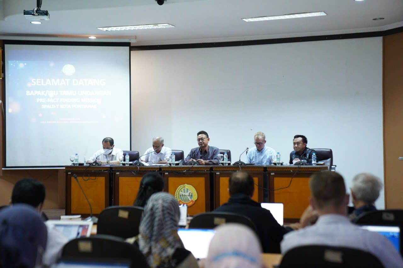 Pemkot Pontianak Komit Tuntaskan Rencana Pembangunan SPALD-T