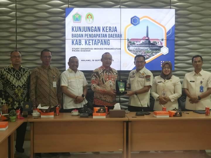 Sekda Ketapang Lakukan Study Orientasi Inovasi Pemungutan Pajak Daerah ke Bapenda Kota Malang