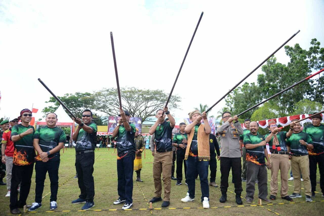 Kodim 1203 Ketapang Gelar Kejuaraan Menyumpit Dandim Cup 2022