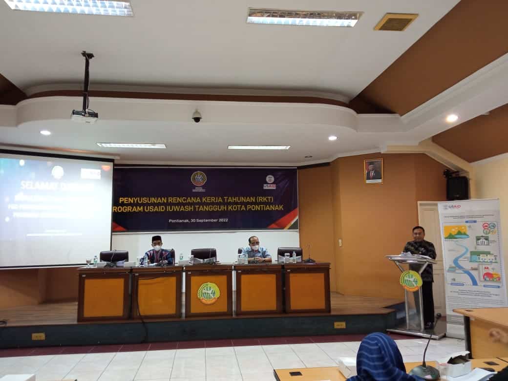 Pontianak Susun RKT Program USAID IUWASH Tangguh