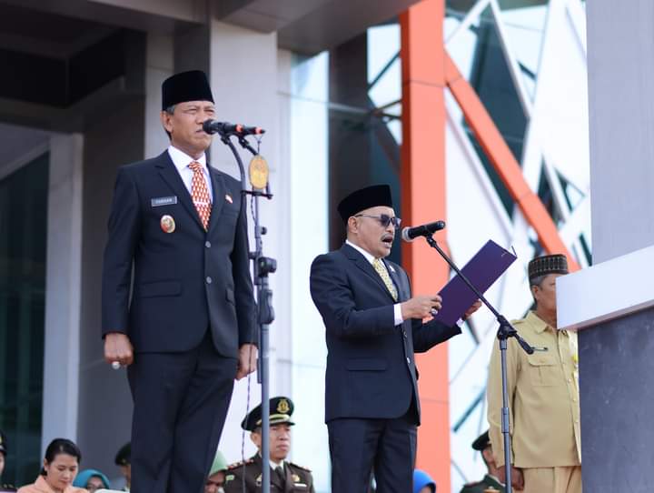 Peringati Hari Kesaktian Pancasila, Ketua DPRD Ketapang Didapuk Jadi Pejabat Pembaca Ikrar