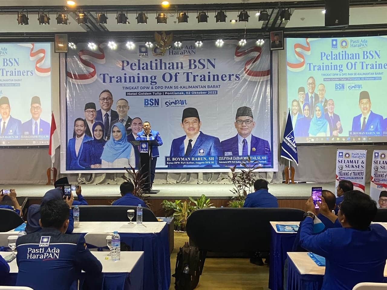 PAN Laksanakan ToT Tingkat DPW dan DPD se-Kalbar