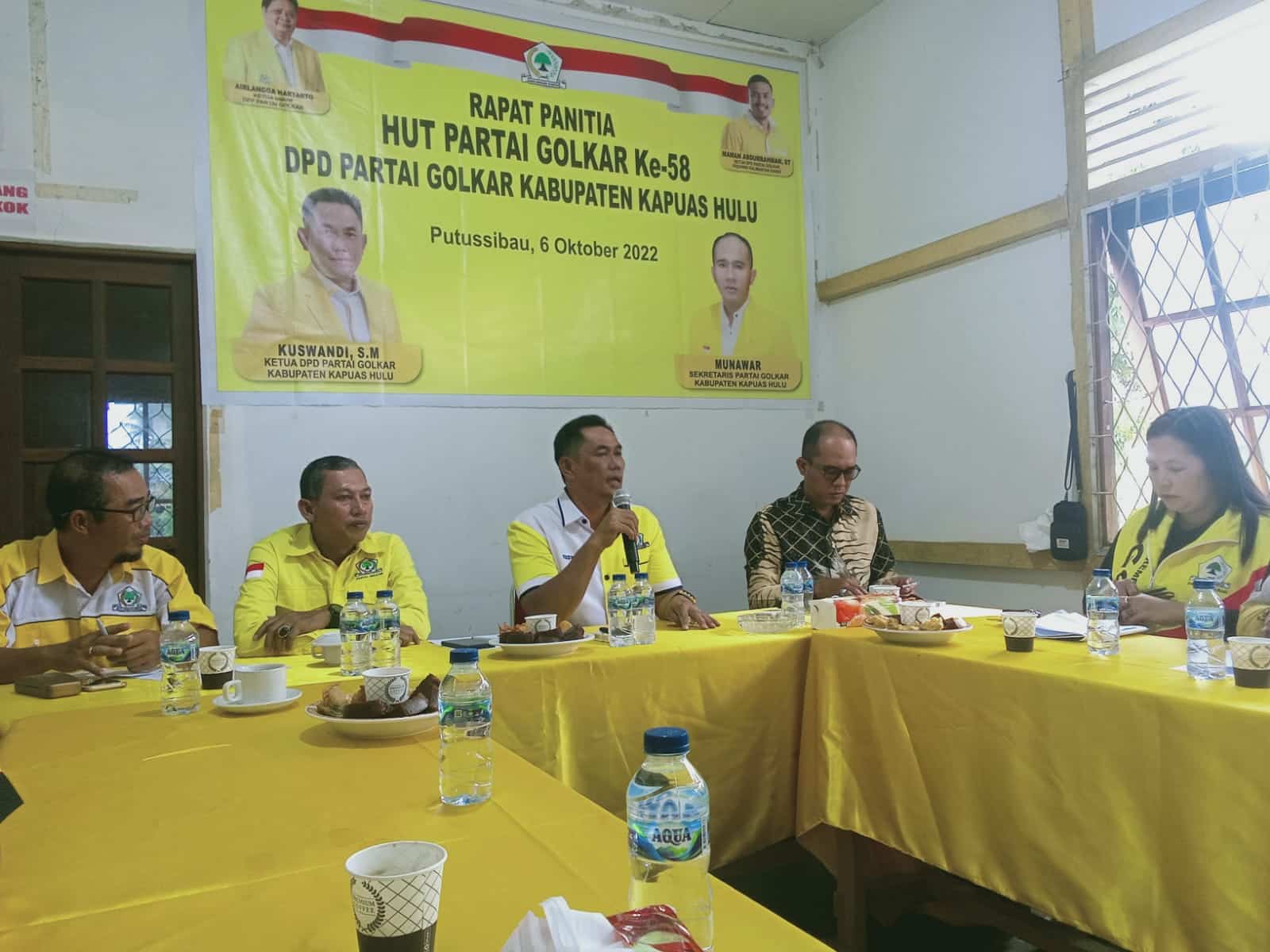 Jelang HUT ke-58, DPD Partai Golkar Kapuas Hulu Gelar Jalan Sehat dan Siapkan Doorprize