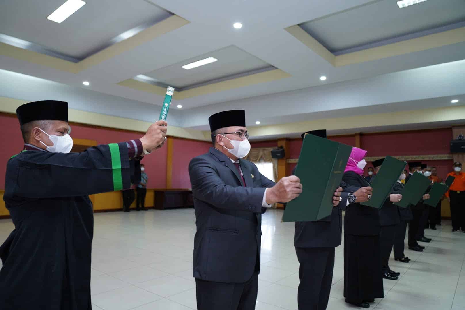 Wali Kota Pontianak Lantik Tujuh Pejabat Setara Kepala Dinas, Berikut Ini Deretan Namanya