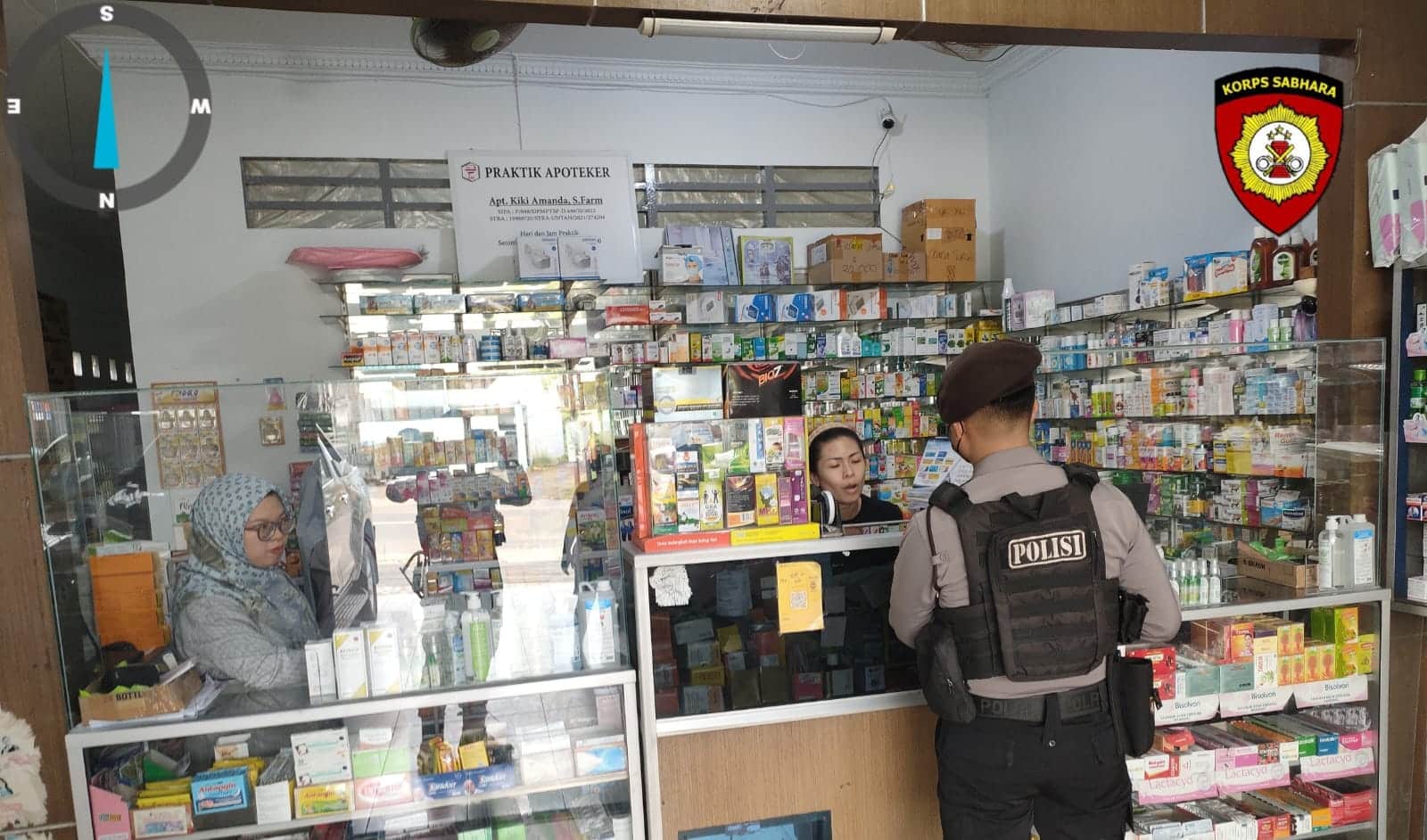 Cegah Peredaran Obat Sirop yang Mengandung Etilen Glikol, Polres Ketapang Laksanakan Patroli ke Apotik dan Toko Obat