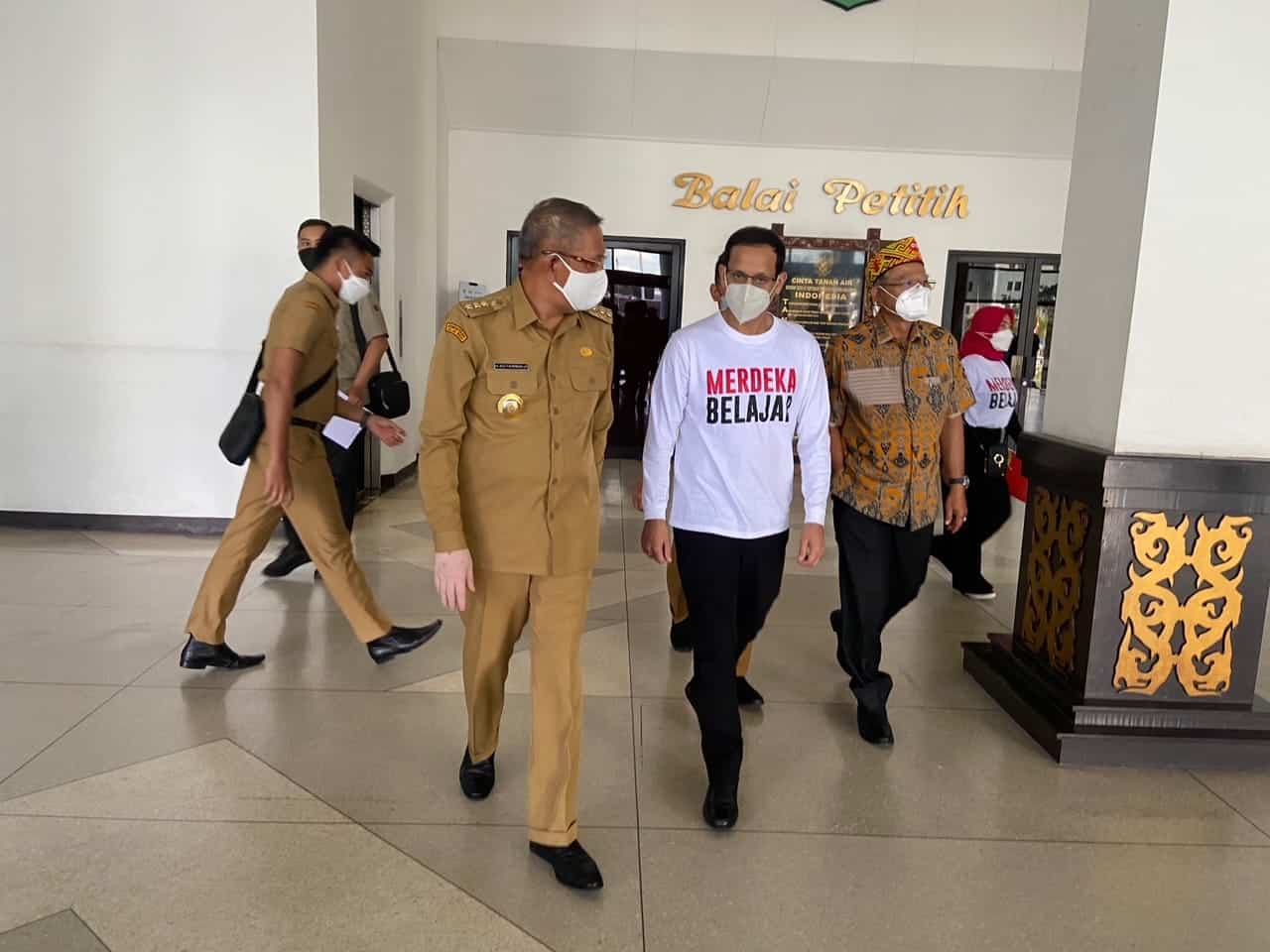 Dikunjungi Menteri Nadiem, Gubernur Sutarmidji: Diskusikan Banyak Hal